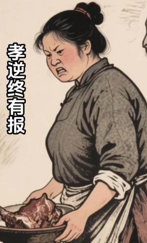 短剧《孝逆终有报》海报