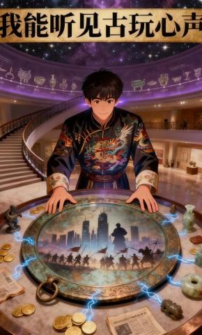 短剧《我能听见古玩心声》海报