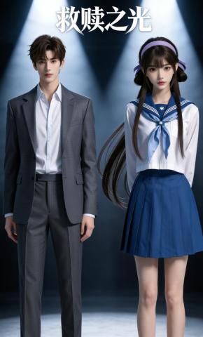 短剧《救赎之光》海报