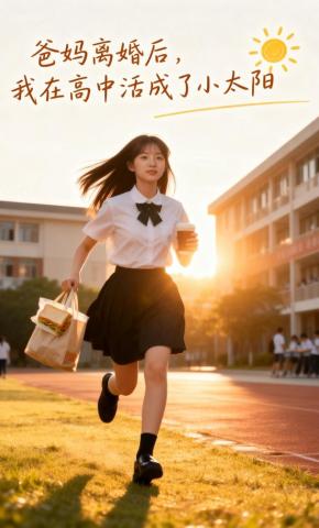 短剧《爸妈离婚后，我在高中活成了小太阳》海报