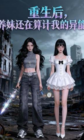 短剧《重生后，养妹还在算计我的异能》海报