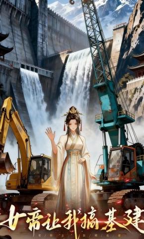 短剧《女帝让我搞基建》海报