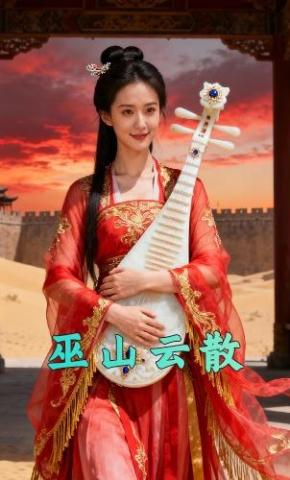 短剧《巫山云散》海报