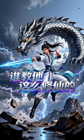 短剧《谁教他这么修仙的》海报