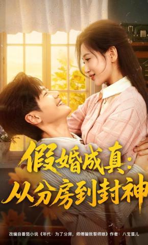 短剧《假婚成真：从分房到封神》海报