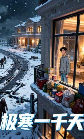 短剧《极寒一千天》海报