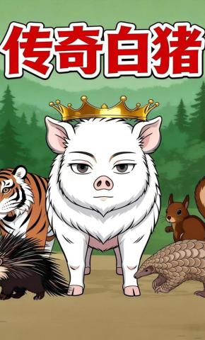 短剧《传奇白猪》海报