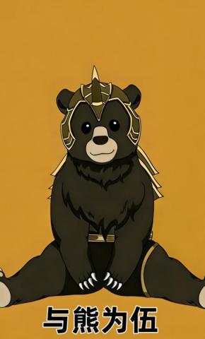 短剧《与熊为伍》海报