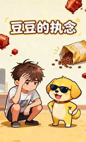 短剧《豆豆的执念》海报