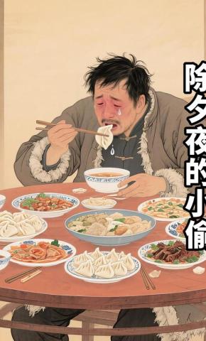 短剧《除夕夜的小偷》海报