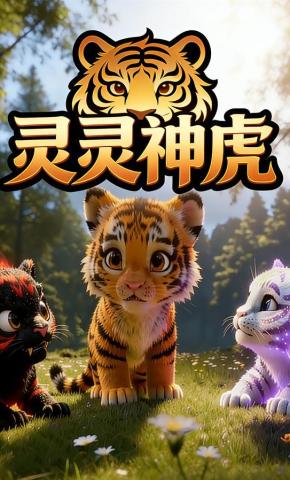 短剧《灵灵神虎》海报