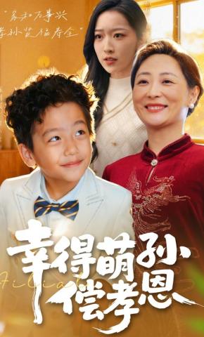 短剧《幸得萌孙偿孝恩》海报