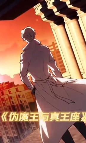 短剧《伪魔王与真王座》海报