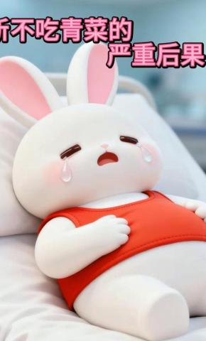 短剧《新不吃青菜的严重后果》海报