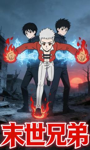 短剧《末世兄弟》海报