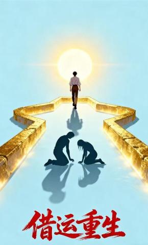 短剧《借运重生》海报