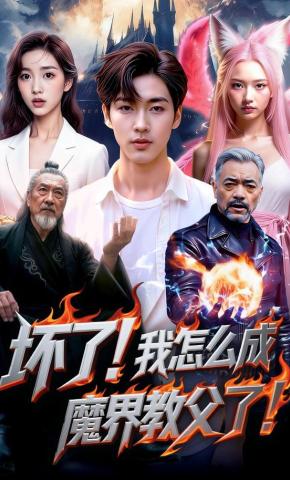 短剧《坏了！我怎么成魔界教父了》海报