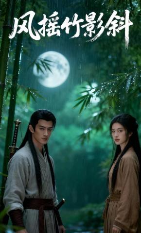 短剧《风摇竹影斜》海报