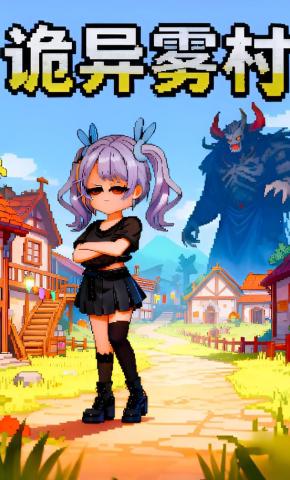 短剧《诡异雾村》海报