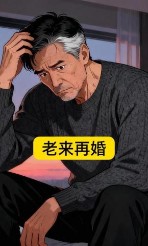 短剧《老来再婚》海报