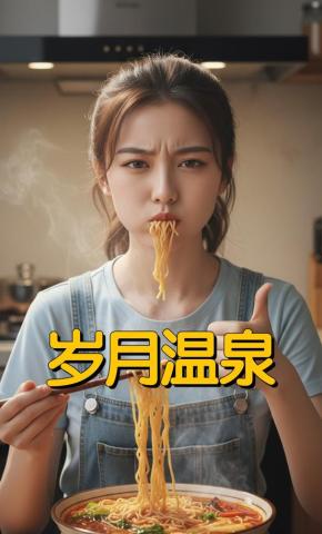 短剧《岁月温泉》海报