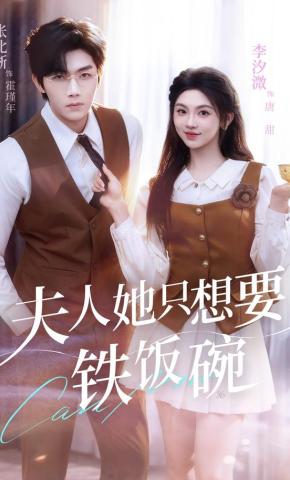 短剧《夫人她只想要铁饭碗》海报