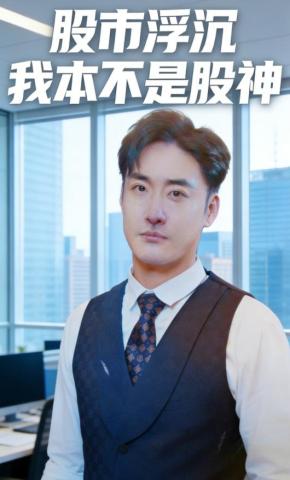短剧《股市浮沉我本不是股神》海报