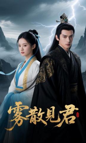 短剧《雾散见君》海报