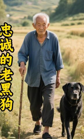 短剧《忠诚的老黑狗》海报