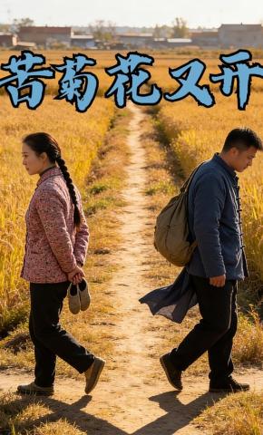 短剧苦菊花又开海报