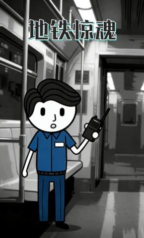 短剧《地铁惊魂》海报