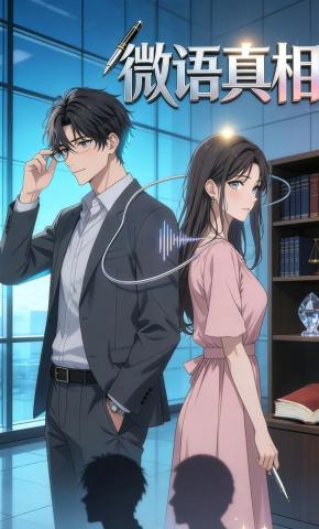 短剧《微语真相》海报