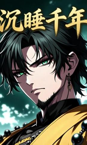 短剧《沉睡千年》海报