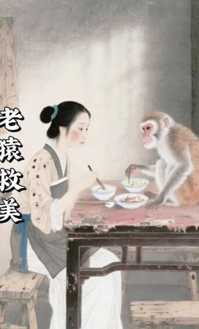 短剧《老猿救美》海报