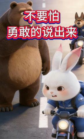 短剧《不要怕勇敢的说出来》海报