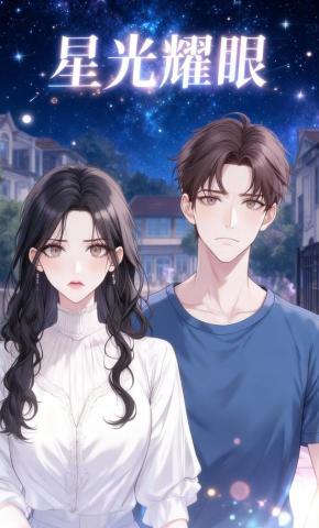 短剧《星光耀眼》海报