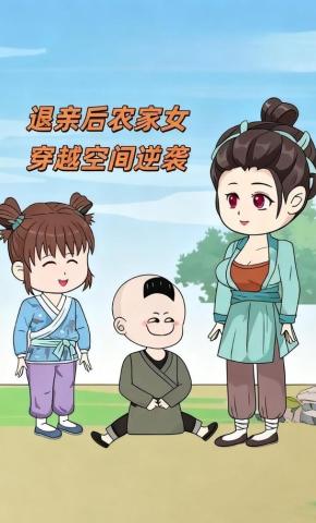 短剧《退亲后农家女穿越空间逆袭》海报