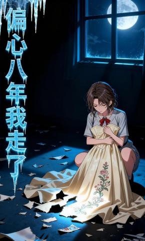 短剧《偏心八年我走了》海报