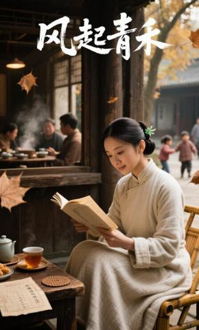 短剧《风起青禾》海报