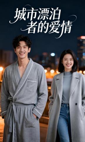 短剧《城市漂泊者的爱情》海报