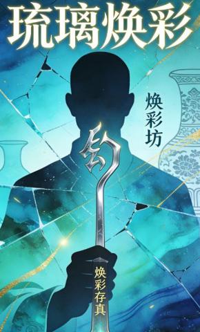 短剧《琉璃焕彩》海报