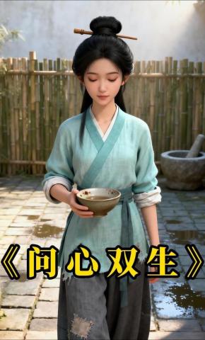 短剧《问心双生》海报