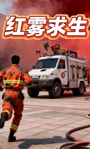 短剧《红雾求生》海报