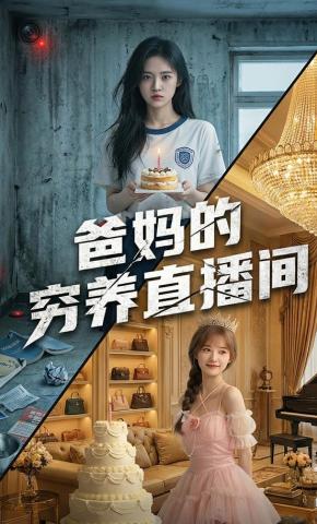 短剧《爸妈的穷养直播间》海报