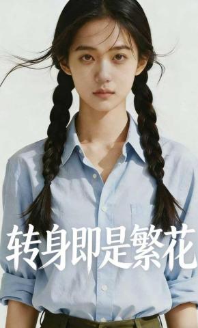 短剧《转身即是繁花》海报