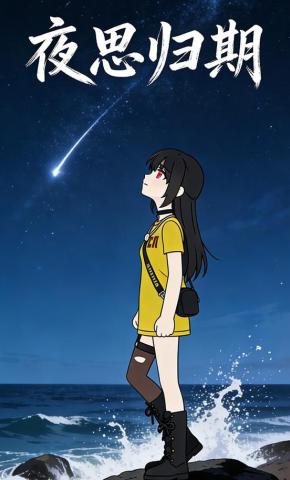 短剧《夜思归期》海报