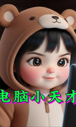 短剧《电脑小天才》海报