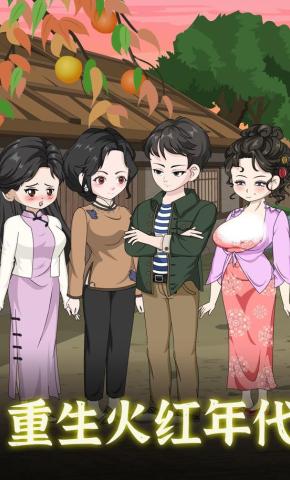 短剧《重生火红年代》海报