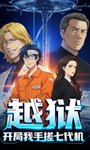 短剧《越狱：开局我手搓七代机》海报