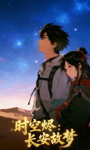 短剧《时空烬:长安故梦》海报